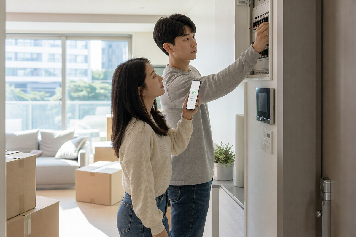 이사전기신청 - 이사 당일 전기 사용과 요금 정산 유의사항