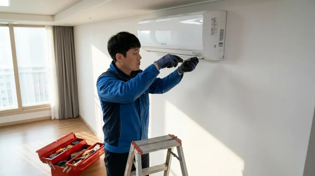 삼성전자에어컨이전설치 설치 당일 체크리스트 누수·소음·냉방 저하 예방 점검 항목