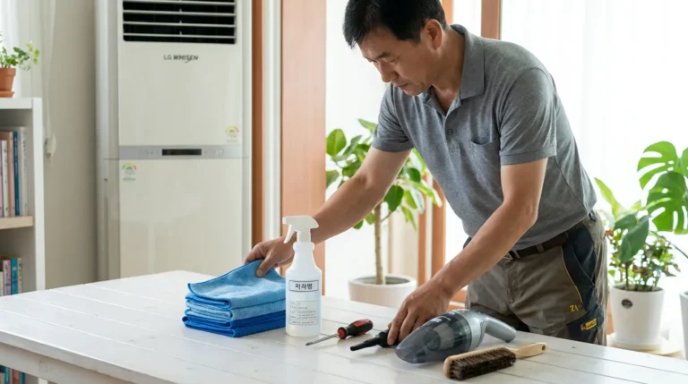 휘센에어컨청소 전문 청소업체 비용과 절차 — 자가청소와 어떻게 다를까