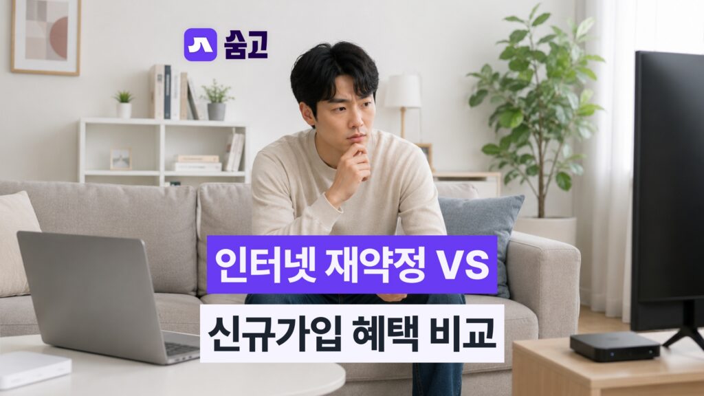 인터넷 혜택 - 인터넷 재약정 vs 신규가입 혜택 비교, 어떤 게 유리할까?