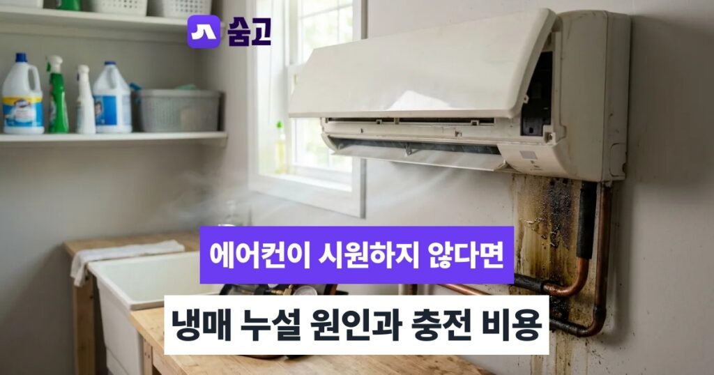 에어컨냉매충전 자가 충전, 해도 될까 전문가 출장 서비스가 필요한 이유