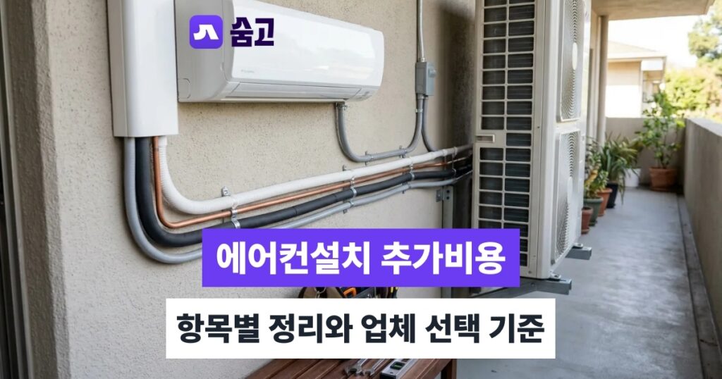 에어컨설치 이전 설치, 재설치, 셀프 설치 시 주의할 점