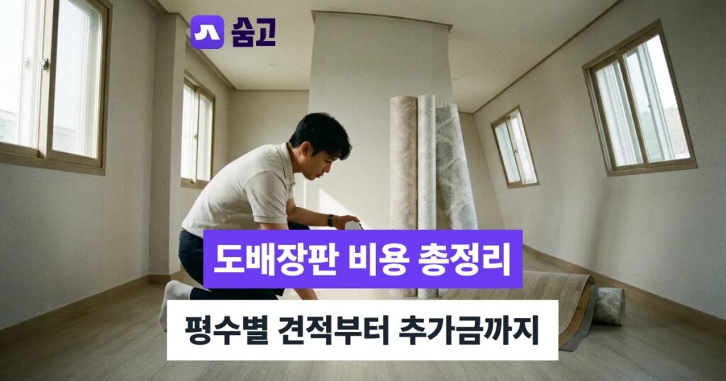 도배장판비용 도배장판 추가비용이 발생하는 주요 원인