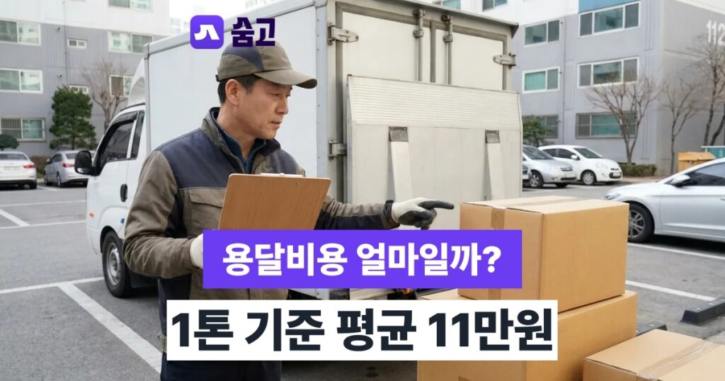 용달비용 용달 견적 비교와 예약 전 체크리스트