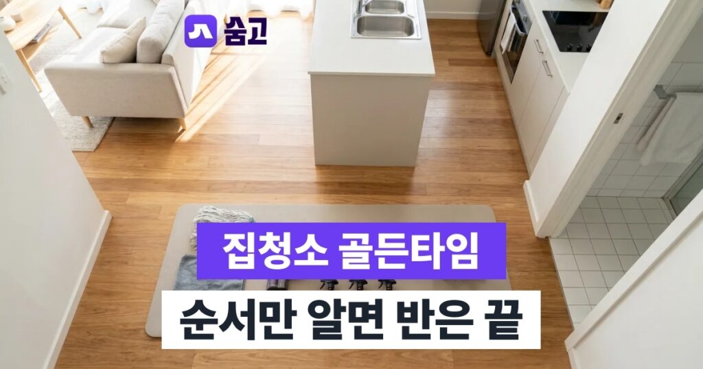 집청소 직접 청소가 어렵다면 가사도우미와 청소업체 비용 비교