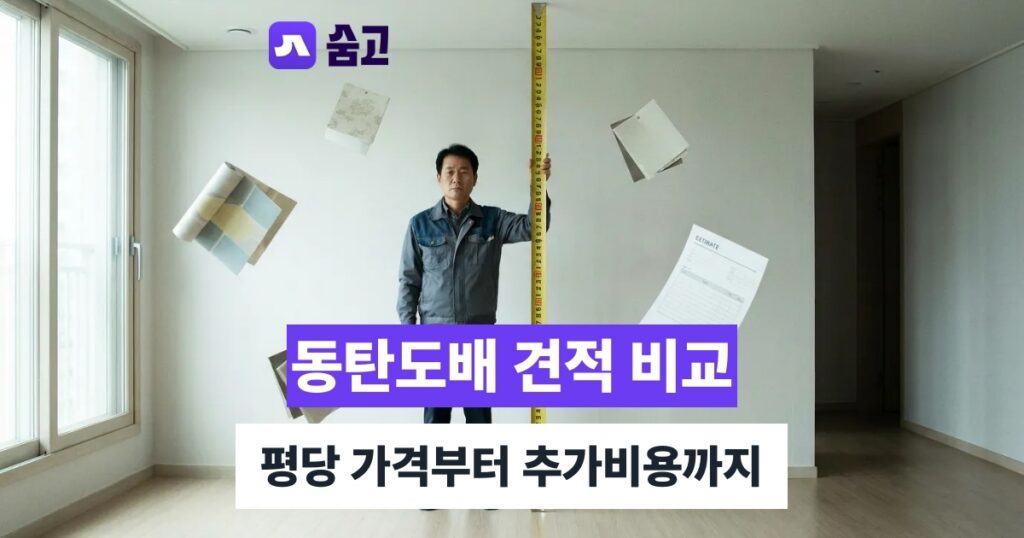 동탄도배 - 동탄도배 견적, 평당 가격과 추가비용 기준 미리 확인하기