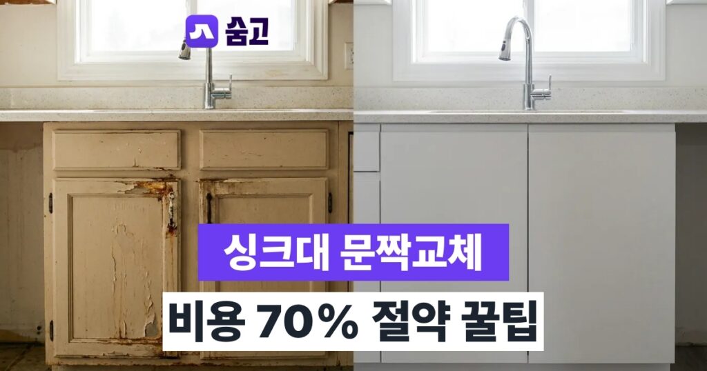 아파트싱크대교체 - 아파트싱크대교체, 문짝만 바꿔도 비용 70% 줄일까