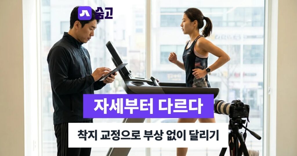 달리기레슨 - 달리기레슨 받으면 뭐가 다를까, 자세 분석부터 착지 교정까지