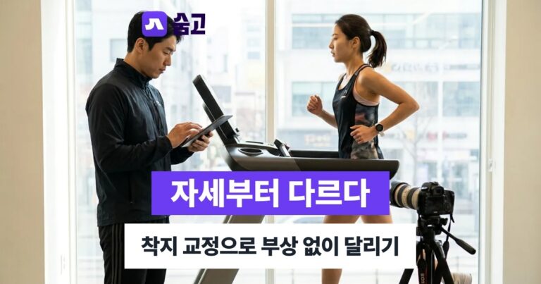 달리기레슨 - 달리기레슨 받으면 뭐가 다를까, 자세 분석부터 착지 교정까지